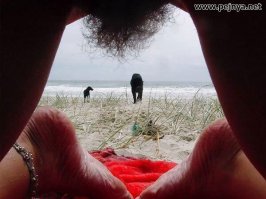 Тем временем на пляже