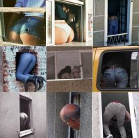 30. Жопа в окне