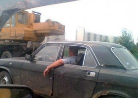 Подборка автомобильных приколов