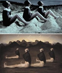 Фильм «Клетка» и картина «Рассвет» (Одд Нердрум)