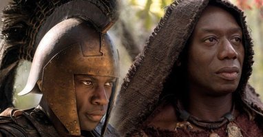 Британский мини сериал "Падение Трои"- Для тех идиотов, кто историю не учил и не узнал, это Зевс и Ахиллес.