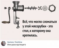 Винт, крепящий ручку, сломался... (((