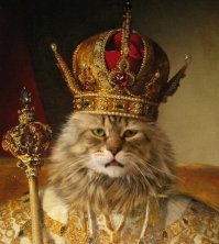 Королева и король.