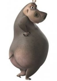 Пьяненькая ринг-герл на боксерском поединке