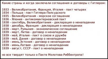 Как заипало ваше либерастическое нытиЁ про "пакт молотова-риббентропа". А то что ваши обожаемые пиндосы-бриты и их компашка педерастов отлизывали хэрру Гитлеру почему молчим? Заратустра не велит озвучить шашни типа "мюнхенского сговора"