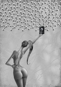 Российский художник Gudim показал всю суть Инстаграма и это горькая правда