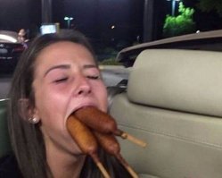 3 члена во рту одновременно - сомнительная способность для выхода замуж