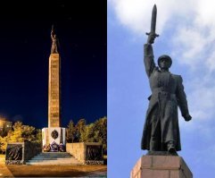 Автор поста забыл упомянуть, это были чекисты десятой дивизии НКВД под командованием полковника НКВД Сараева, усиленной конвойным полком НКВД и батальонами добровольцев истребителей танков, сформированных по стандартам НКВД. Вот эти люди первыми приняли на себя удар десятков гитлеровских дивизий и выстояли. Именно эта причина - войска НКВД, а не армейцы - послужило выражением недовольства гитлеровцев: каждую улицу приходится брать с боем по многу месяцев.
Сейчас в нынешнем Сталинграде на площади Чекистов этой самой десятой дивизии НКВД+конвойному полку+батальонам истребителей танков стоит памятник, на фото:
А педерасты тут всякие могут думать себе всё что им захочется, а захочется им возможно даже этот памятник снести, ибо фишкянским педерастам этот памятник напоминание о войсковой элите НКВД, а не об "элите" армейцев.