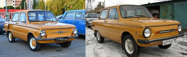 От ушастого только молдинг, а форма от более нового.