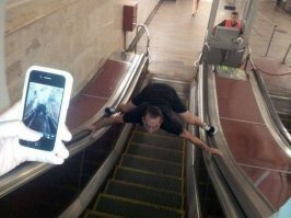 Чего только не увидишь в метро