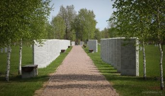 Ха, под Ржевом посолиднее кладбище фашистов :