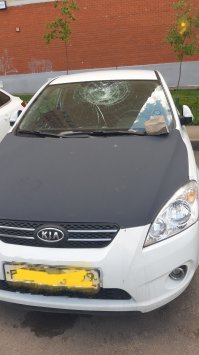 во дворе пару дней назад