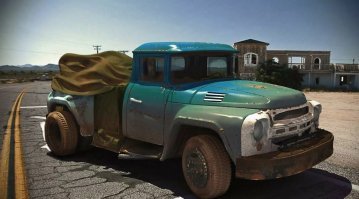 В Чечне ЗИЛ-130 превратили в стильный хот-род с двигателем V8 от Мерседеса