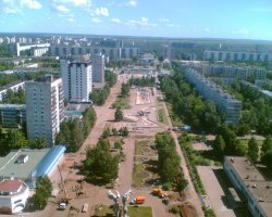 фото сделано на кирпич)(кто знает,с тюбетейки)бульвар Энтузиастов