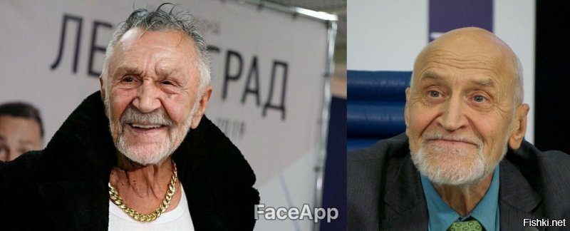 С помощью популярного приложения мы выяснили, как будут выглядеть в старости знаменитые люди