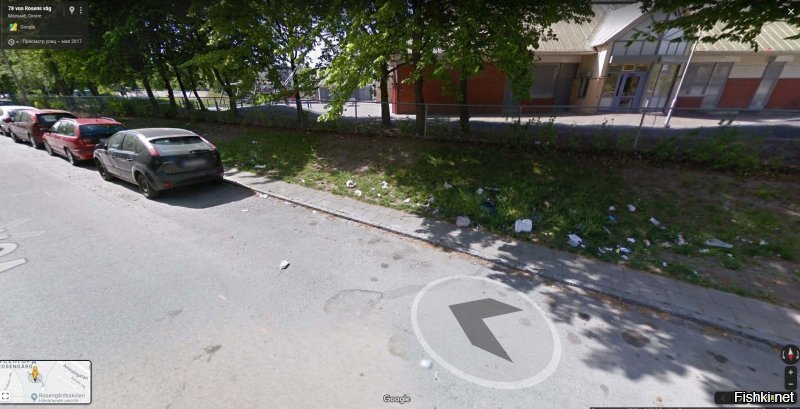 Еслиб не статья, яб никогда и не узнал, про этот город. Потратил пол часа, и сам в гугле посмотрел, причем не прилизанные туристические и околотуристические места, а спальные районы.

Сразу скажу, что в целом, город понравился, и внезапно, у страны с таким уровнем жизни, было бы стыдно ронять планку, до уровня "ужоснахнехочутуда". Уже не в первый раз замечаю, что днем в этих Европах, происходит какой то комендантский час, хрен на людей посмотришь. Тем неменее, в отличии от кудрявого, я нашел мнооооого интересных мест, адреса и даты фотографий прилагаются.

1- весь район в отборной чистоте, которой сложно добиться в России.

2-немного другой ракурс, как сказал кудрявый, видимо с богатой арабской туристкой, которая пришла посмотреть дыру залежи нефти, видимо.

3- наконец то нашел массовое фото со шведами, в которых мигранты вообще не выделяются. Хочу обратить внимание, у девушки с коляской, она(коляска, двухместная).

Еще раз, медленно, город мне в целом понравился, и возможно, проблемы с мигрантами это действительно выдумки, ноооо блин, на этих фото типичный налет какого то Фьёрдодрищинска, так что найти можно всё что угодно и где угодно.