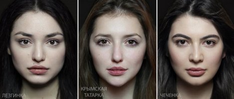 Если бы Белоруска не была подписана, решил что это Ирландка. Да и Татарка как-кто сомнительна