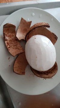 Вот чистый кокос.