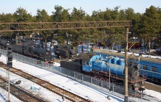 В Беларуси, в г. Барановичи существует целый музей железнодорожного транспорта...