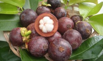 Честно говоря это далеко не самая лучшая фотка мангостана...