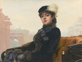 «Неизвестная»   картина русского художника Ивана Крамского (1837 1887), написанная в 1883 году и являющаяся частью собрания Государственной Третьяковской галереи.