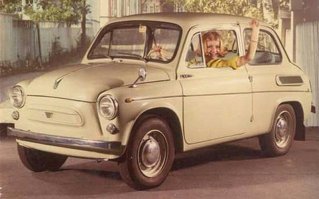 Фиат 600 и ЗАЗ 965 реально похожи.