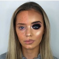 Терминатор <span style='color:gray'>[мат]</span> получился 
Лучше бы натуральную кожу с веснушечками оставили, очень миленько, а превратили в пластиковую куклу.