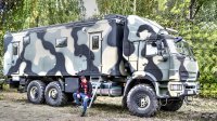 Дом на колесах для бездорожья в стиле милитари