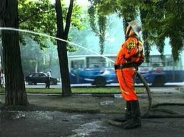 Канадским пожарным пришлось разбить окна автомобилю, припаркованному напротив гидранта