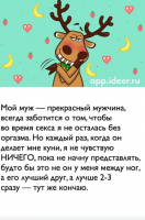 У кого то скоро разветвятся рога, а он ей пилотку шлифует.