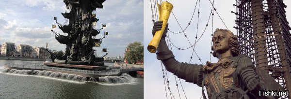 Судя по торЕ к девочкам там тоже отношение интересное. Это тебе сарказм.
А на деле мало ли каких памятников натыкали позже не понимая символизма. 
Вон в Москве стоит Колумб с головой Петра 1 и всех устраивает, даже несмотря на то что Петр ненавидел Москву.