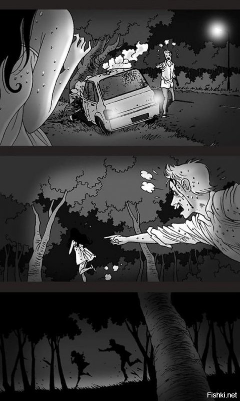 15 жутких комиксов с примесью черного юмора и неожиданными концовками