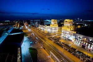 Привокзальная площадь Минска 40-50 лет назад.Как давно это было,и две фотки современности.