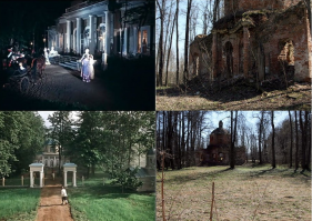 Вот что было и стало. Место съёмок фильма "Гусарская баллада"