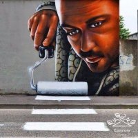 20 граффити от французского мастера, чьи змеи, скорпионы и динозавры выглядят живее всех живых