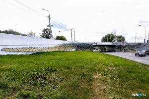 Нижний Новгород: Стрелка, Окский съезд
Но, к моему великому сожалению, Окский съезд с китом уже разрисовала бездарная школота(