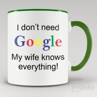 я мужу вот такое подарила, с самоиронией кагбе за мои вечные советы)) ему понравилось, утащил к себе на работу - в хай теке работает, ему как раз в тему))