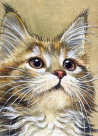 Рисунок акварелью и цветными ручками