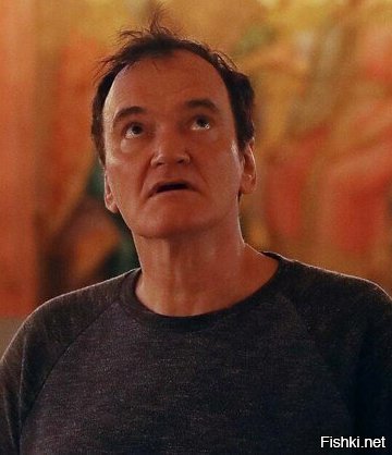 Квентин Тарантино прибыл в Москву на премьеру своего фильма. Но фотки самого режиссёра — уже кино