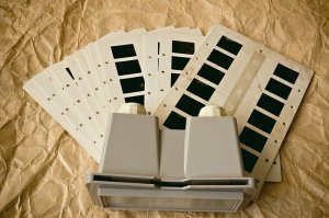 А вот как выглядел стереоскоп в те времена.