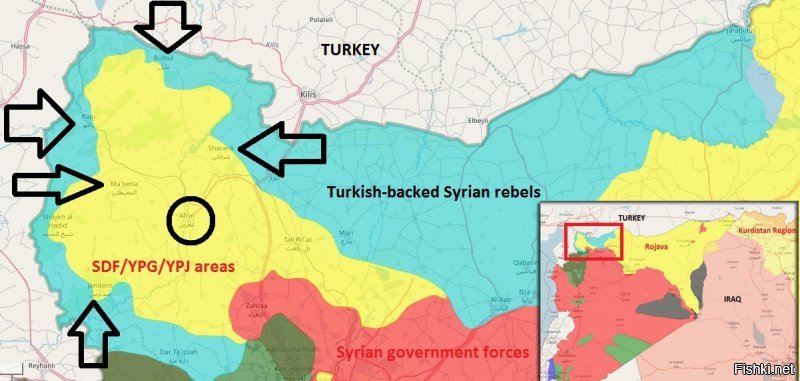 Прошу мне напонить, это Турция тяфкает что-то про аккупацию?
Не она ли вторглась военным контенгентом, на территорию суверенного государства Сирия?