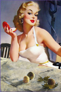 Девочка с персиком. История за картиной