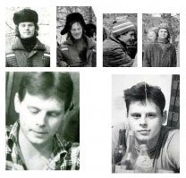 на 5; 7; 11; 14; 18 и 19 один и тот же человек...