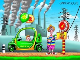 вот не мелите бреда... электричество, которым она заряжается все равно при выработке выделяет загрязнение, просто это загрязнение перераспределяется из города, где ездит авто, на территорию, где стоит электростанция... фуфел это все, а не экология...