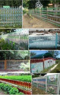 Ну идея не нова!

В интернете тысячи фоток с такими "заборами"

Мне кажется, если под таким забором загорится трава, то он за несколько минут сгорит весь!