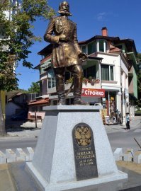 Памятники Скобелева в Плевене и Казалыке