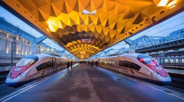 Что ж ты на фоне скоростных поездов Германии, Италии и т.д. не сунул фото российского маневрового тепловоза, а? Ну, для пущего контраста?

Раз уж сравниваешь - сравнивай аналогичное.