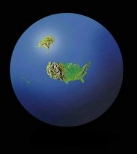 Подробная карта глобальных катастроф.