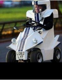 Вот такое ездит не первый год по дорогам Великобритании