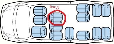 А бывает ещё в газелях, где есть места, а то и просто почти пустых, садятся возле входа, и часто не мелкие комплекцией, а наоборот, пухлые, через которых трудно протиснуться, и едут до конца маршрута. Сам не мелкий, поэтому стараюсь на задние места садиться, что бы не мешать людям.